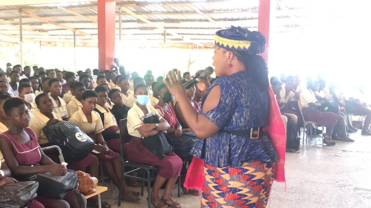 Jana Foundation addressing secondary school students